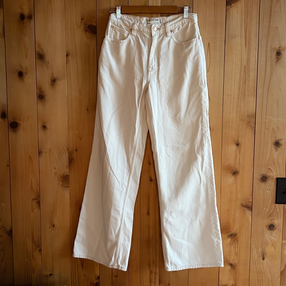 We The Free Tinsley Baggy Mid Rise Straight Denim Jeans - Picture 10 of 12
